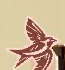 Golondrina artesanal sobre el pizarrón